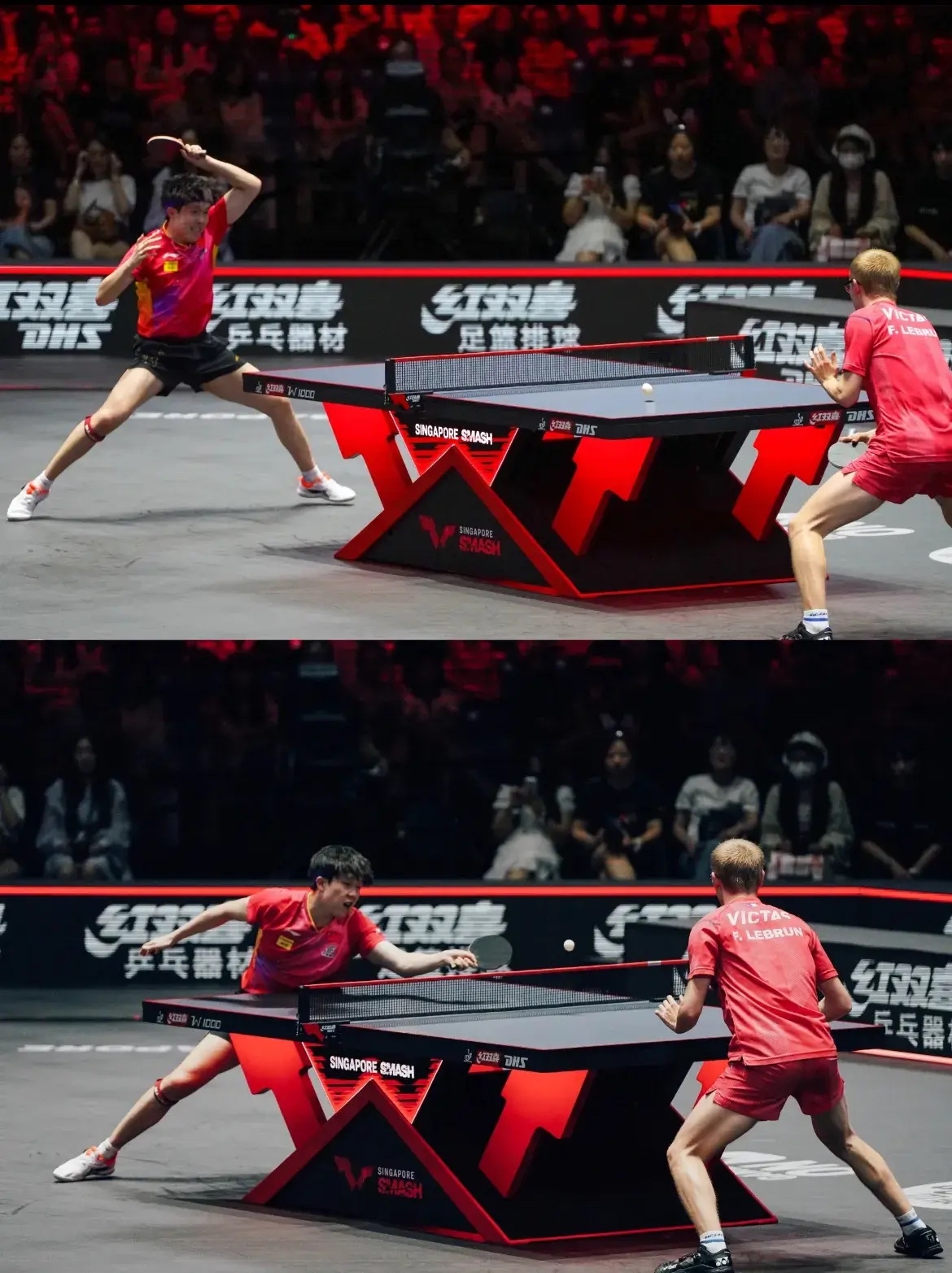 关于中国乒乓球队横扫法国乒乓球队，奥恰洛夫送出助攻的信息